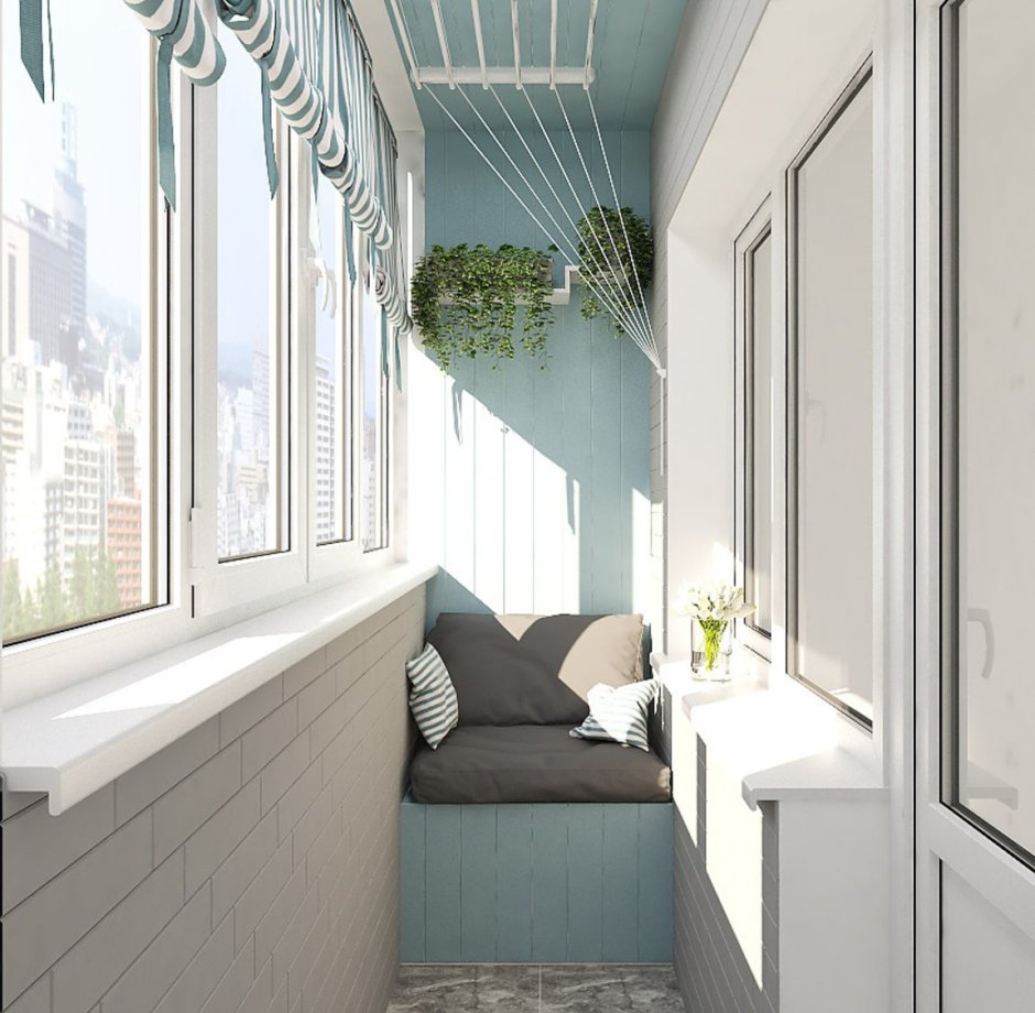 Обустройство балкона