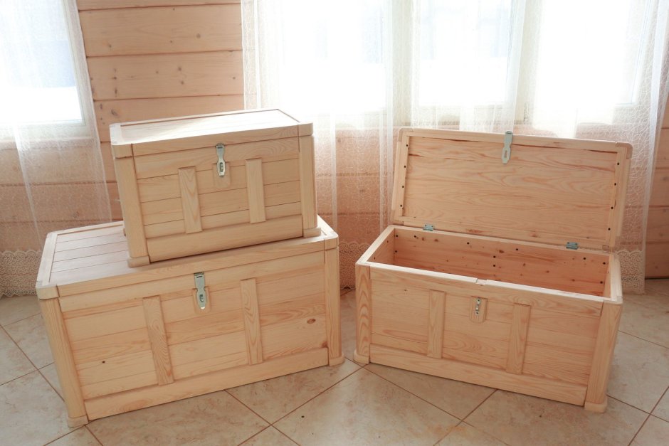 Ящик деревянный из вагонки