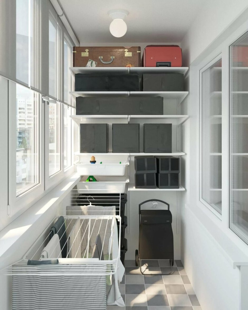 Системы хранения на лоджии