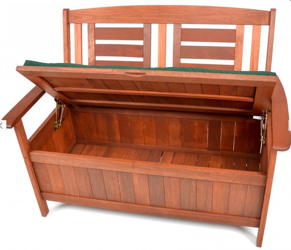 Скамейка с ящиком