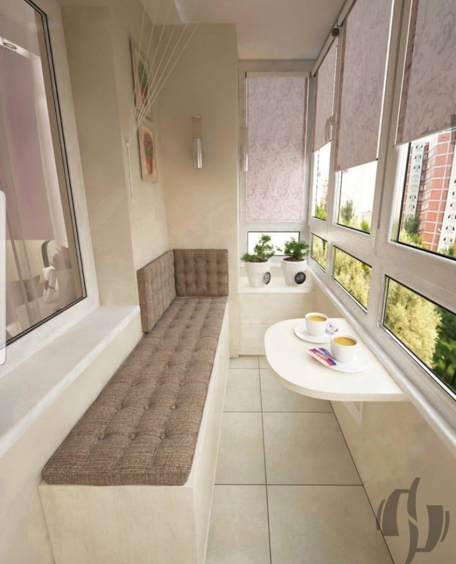 Дизайн балкона