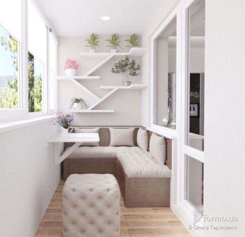 Красивый балкон