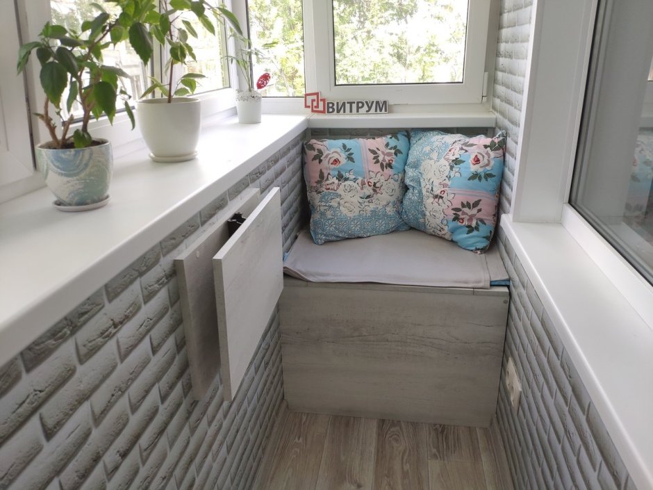 Идеи дизайна балкона