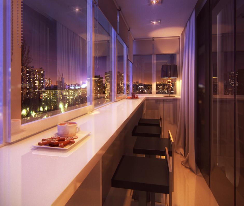 Красивая лоджия