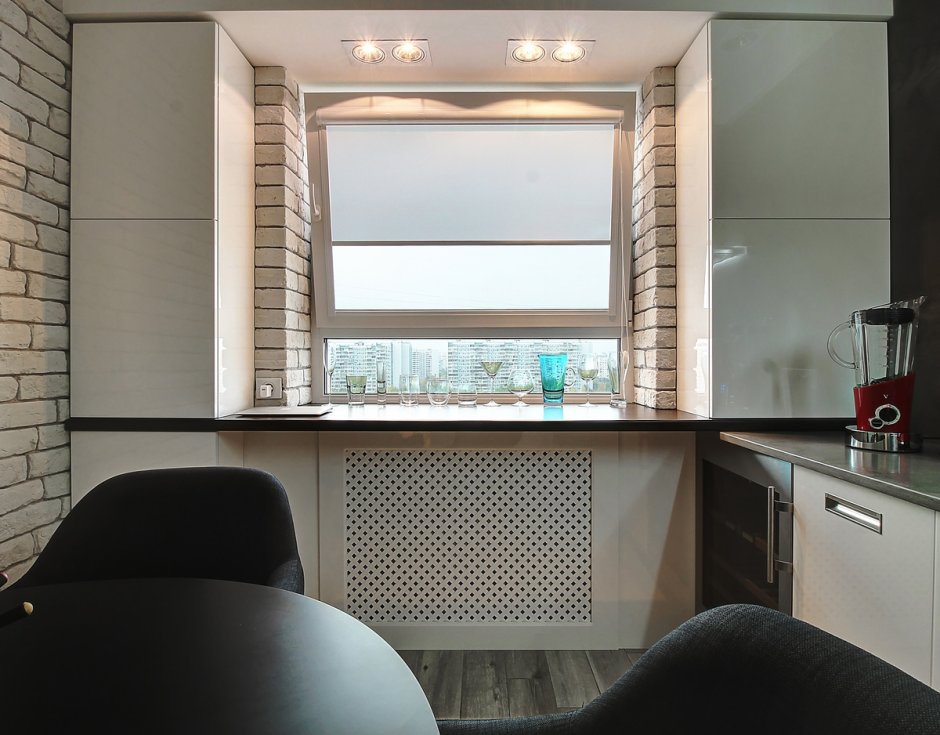 Подоконник столешница на лоджии