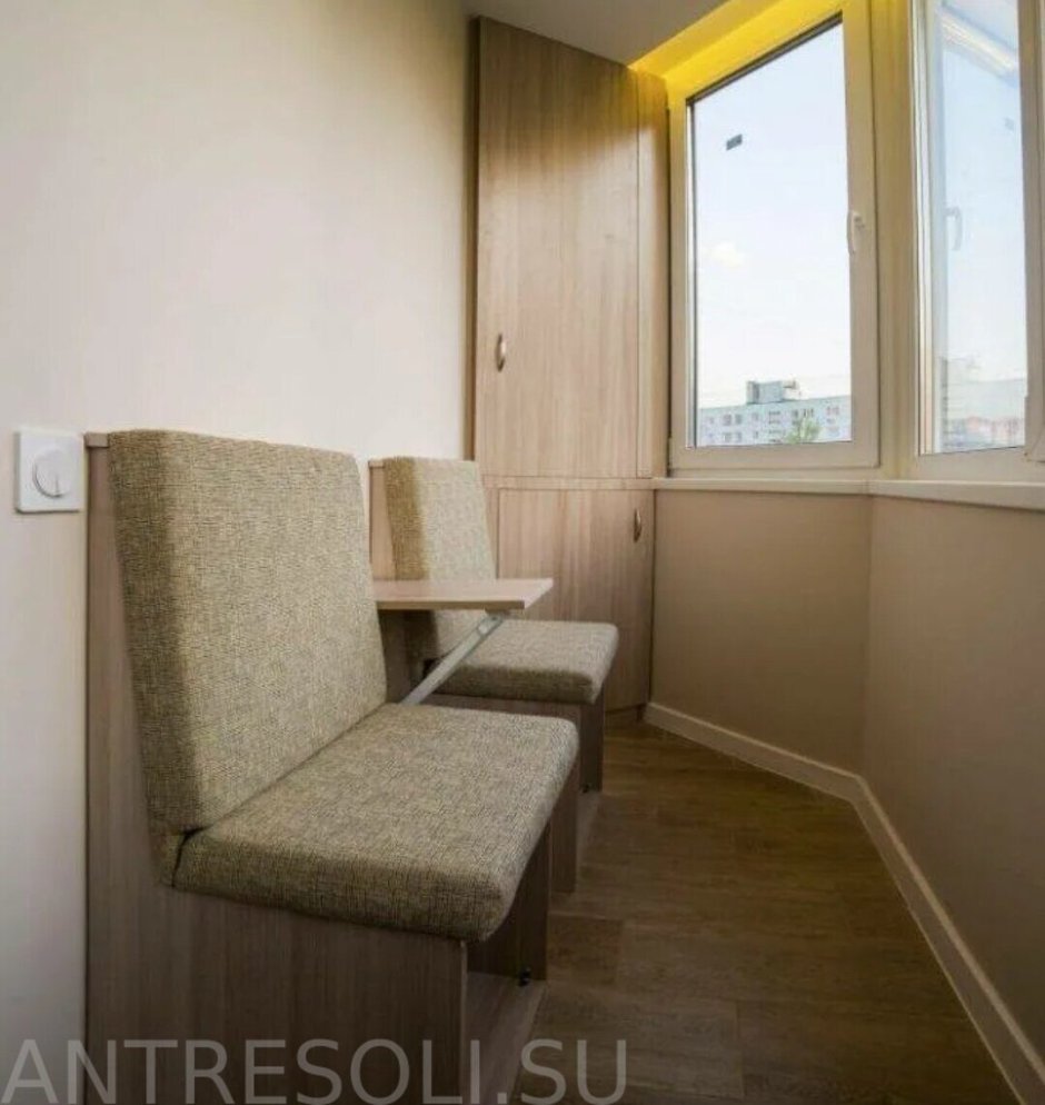 Раздвижной диван на балкон