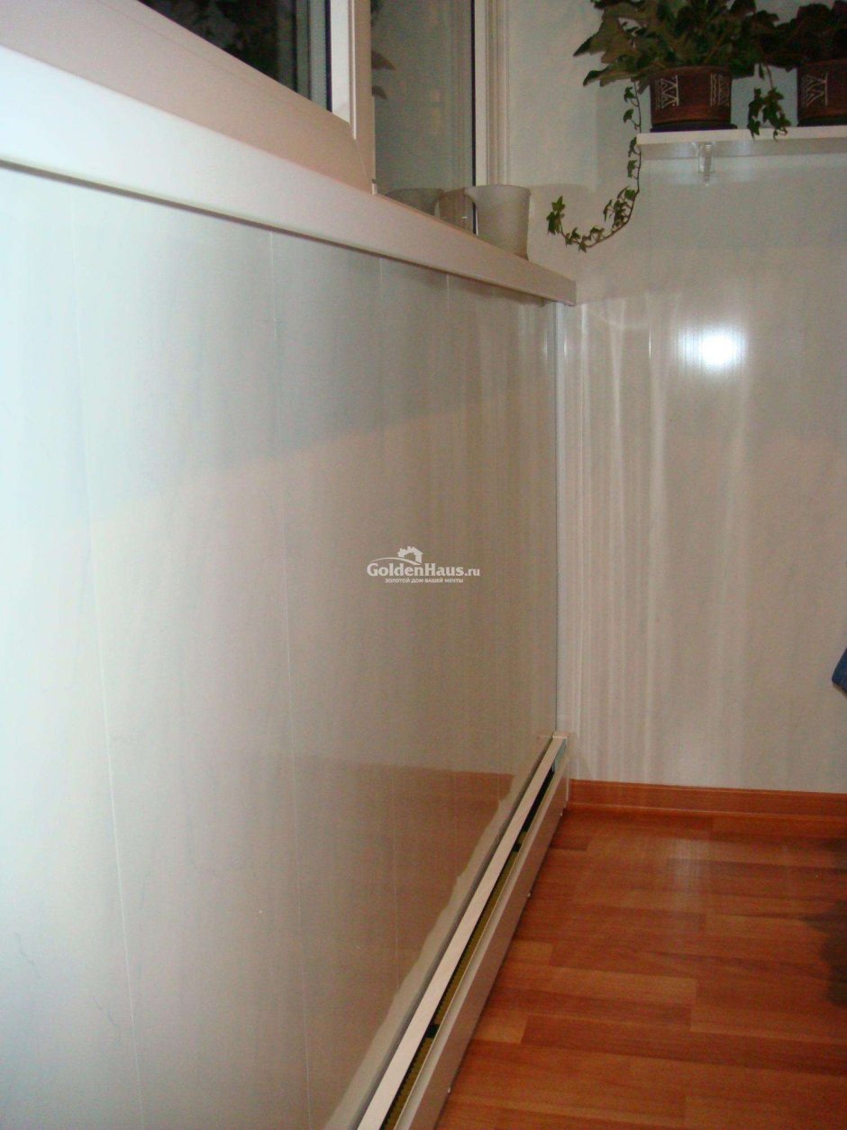 Плинтус на балконе