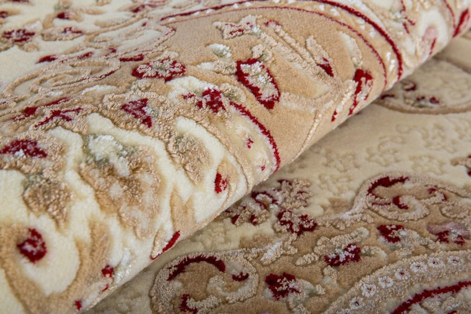 Светлые ковры для гостиной