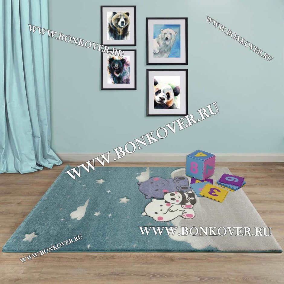 Ковер-овал Ричмонд a300d GREYBLUE