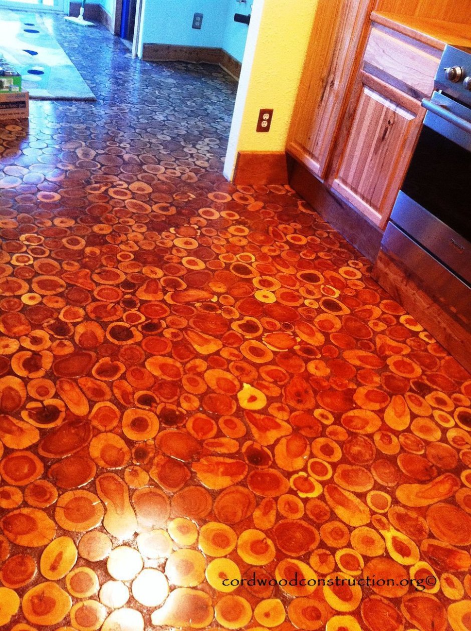 Необычные деревянные полы