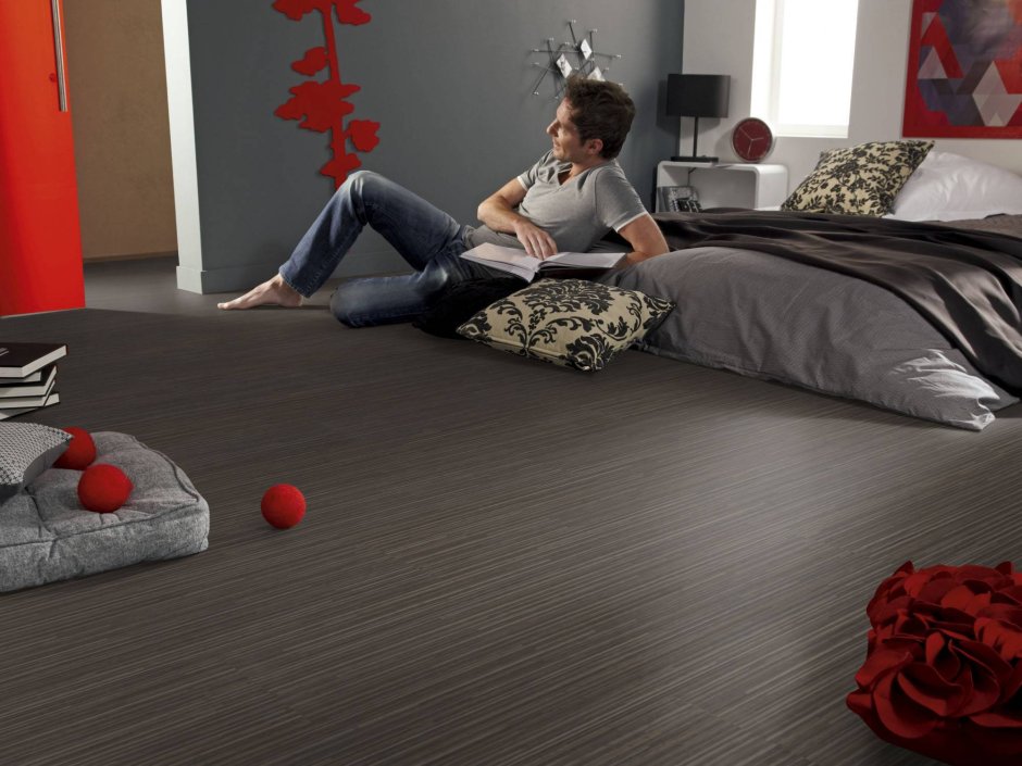 Ламинат Таркетт Шервуд серо коричневый