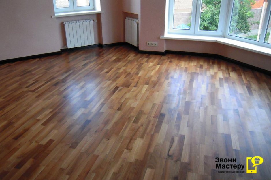 Штучный паркет палуба