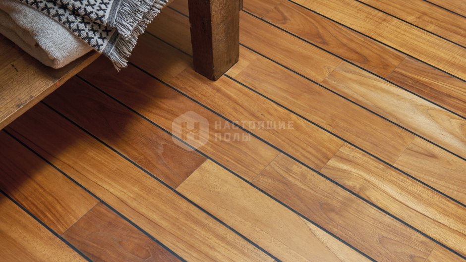 Паркет тик массив