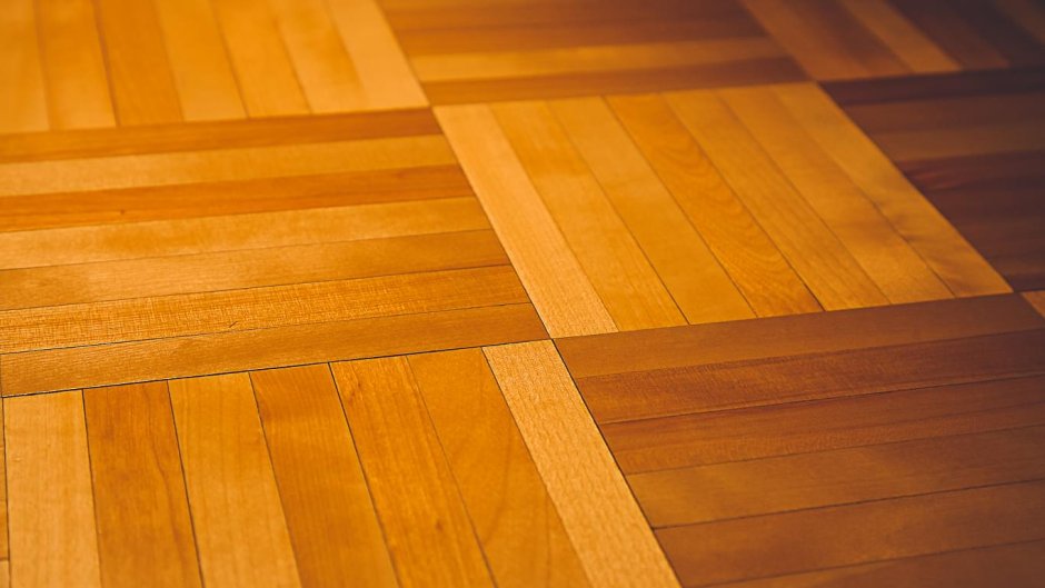 Паркет квадратами