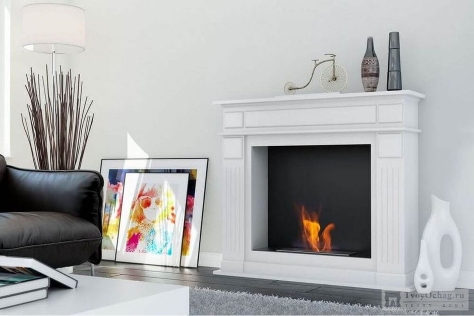 Биокамин Kratki November белый