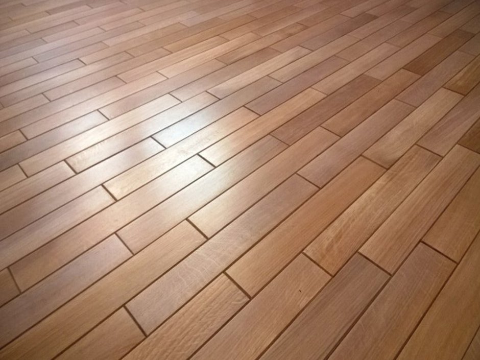 Укладка ламината с фаской