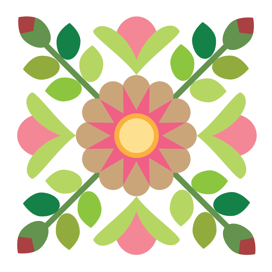 Аппликация украшение платочка в средней группе