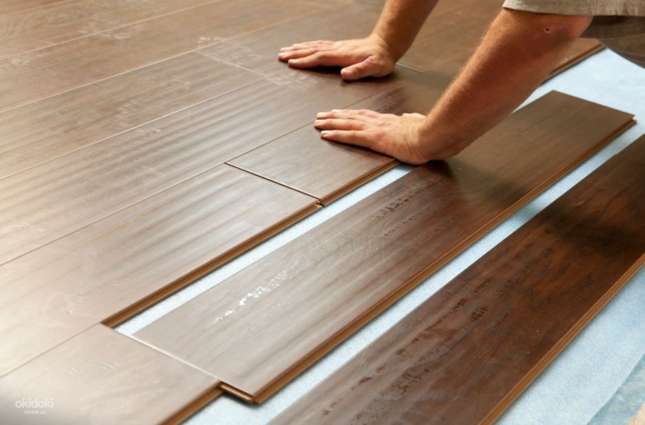 Укладка паркетной доски