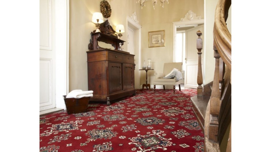 Шерстяной ковер в интерьере