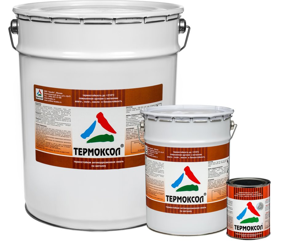 Термоустойчивая краска по металлу для печей