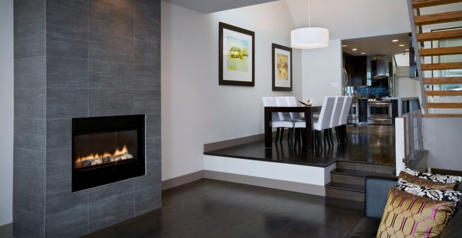 Отделка каминов в современном стиле