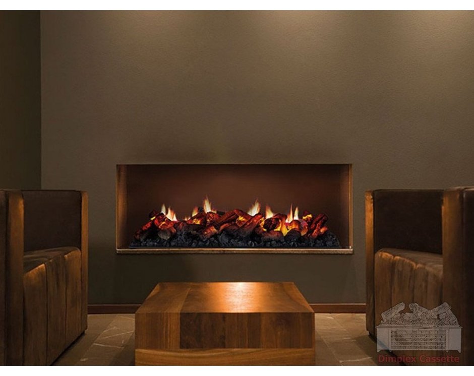 Гостиная в стиле Минимализм с камином и телевизором