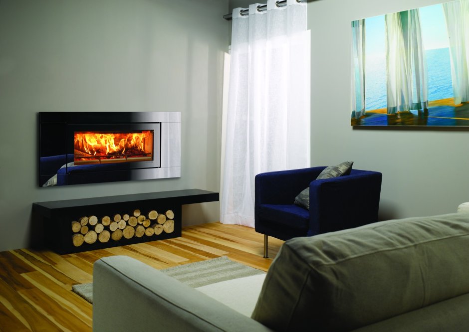 Камин в стиле Контемпорари