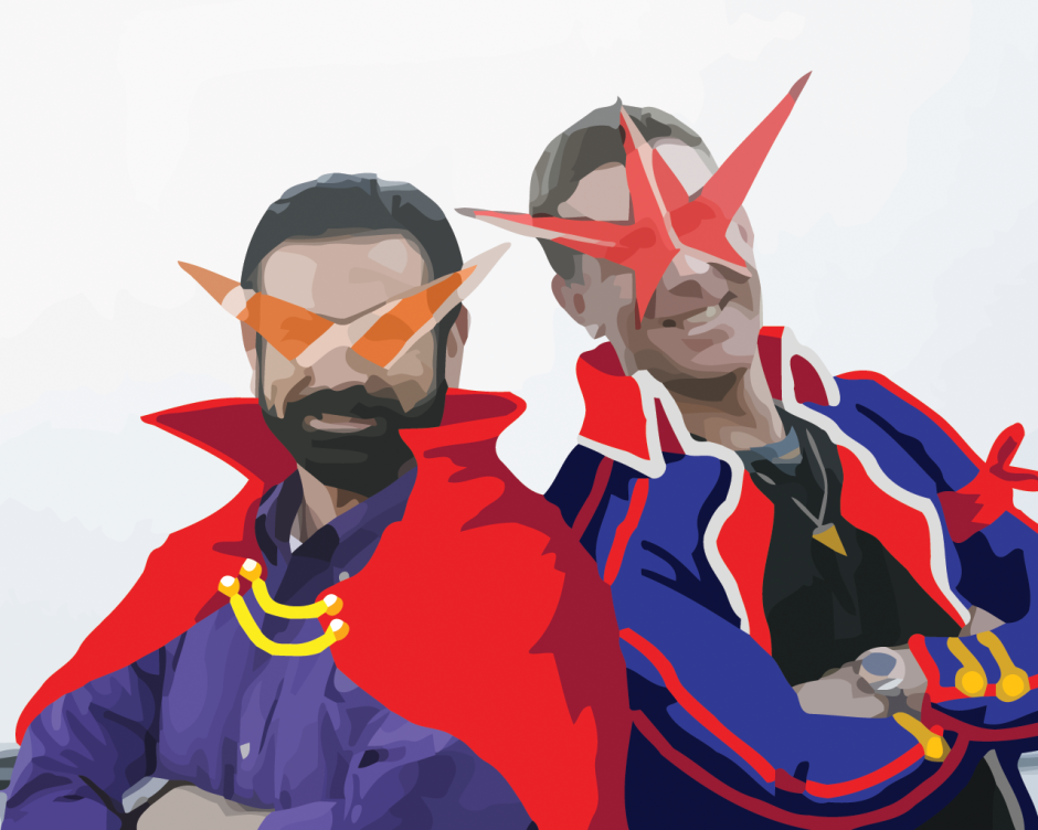 Гуррен Лаганн очки камины