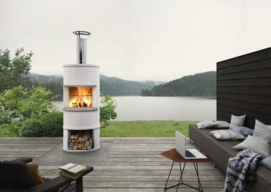 Камин уличный Fireplace