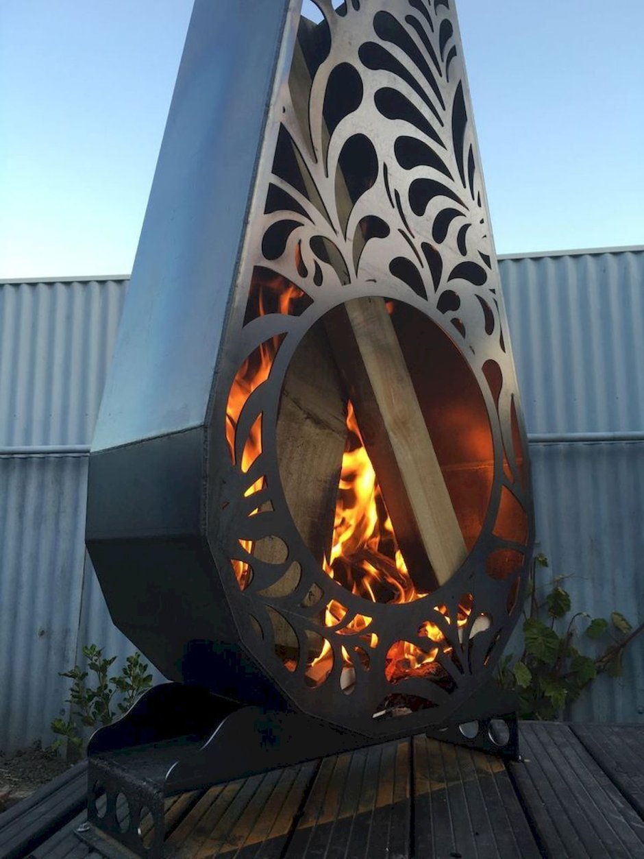 Камин уличный Fireplace