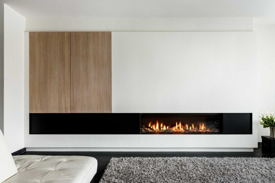 Камин Минимализм в интерьере
