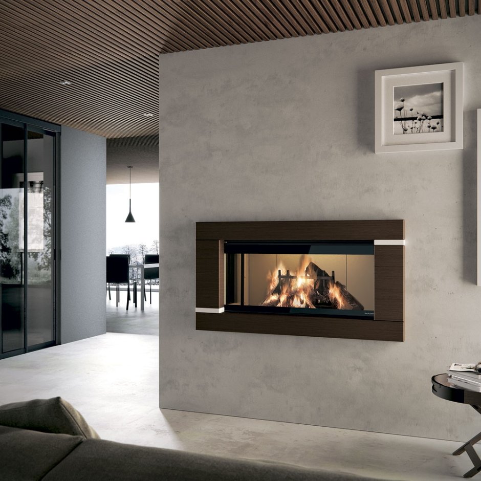 Камин Glenrich Genius 100 Black Glass