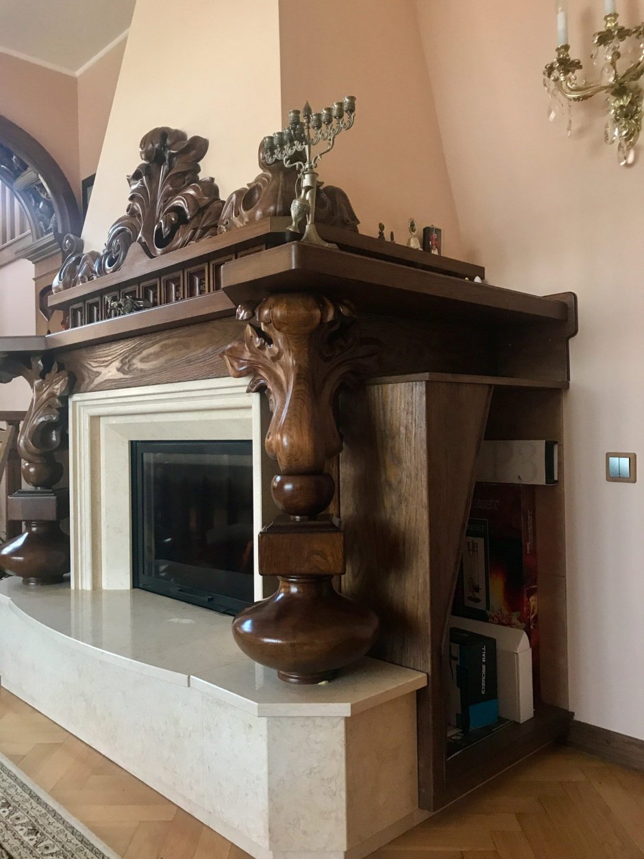 Потолок в стиле Шале