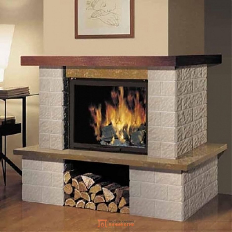 Камин в английском стиле