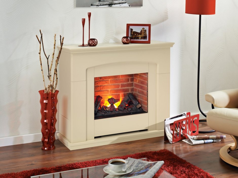 Световой увлажнитель камин