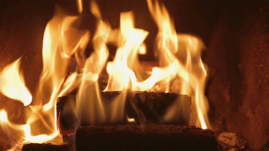 Костер на рабочий стол