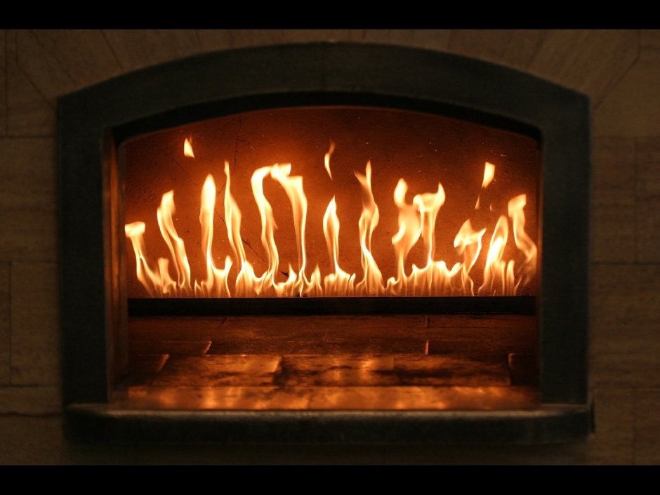 Камин заставка для телевизора