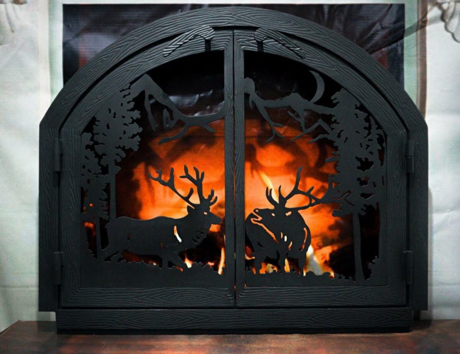 Дверь для камина