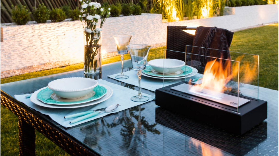 Камин Кортен