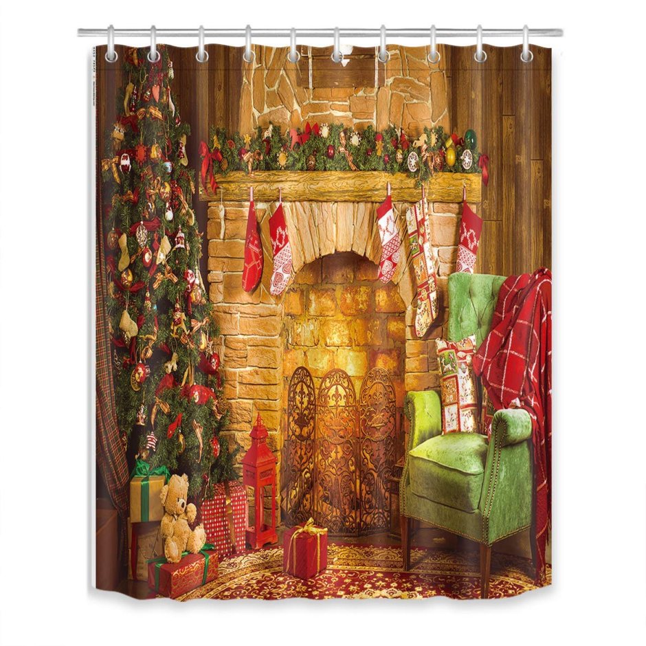 Защитный экран для камина