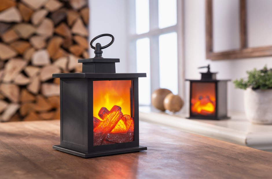 Фонарь led Fireplace Lantern