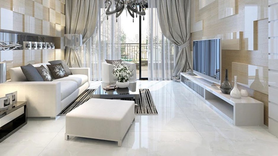 Фотообои с перспективой в интерьере