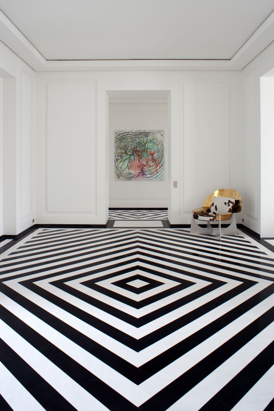 Ковровая плитка в интерьере