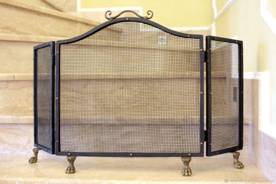 Защитный экран для камина