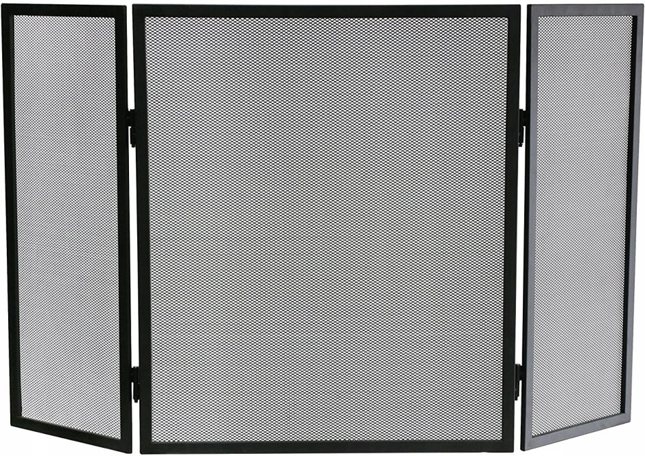 Металлическая сетка для камина