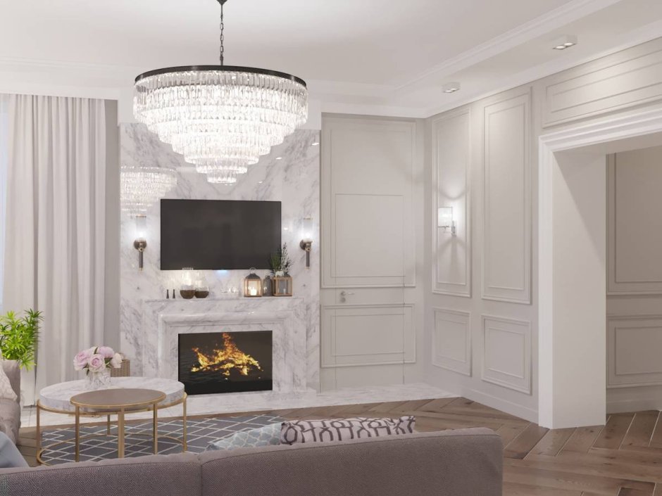 Камин Неоклассика арт деко