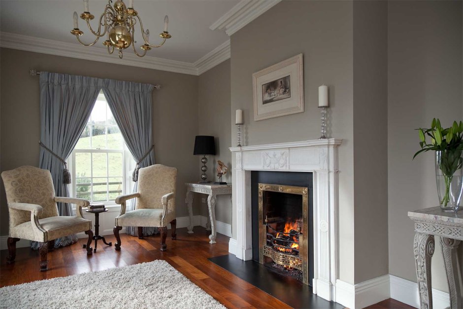 Гостиная Неоклассика 17 кв м