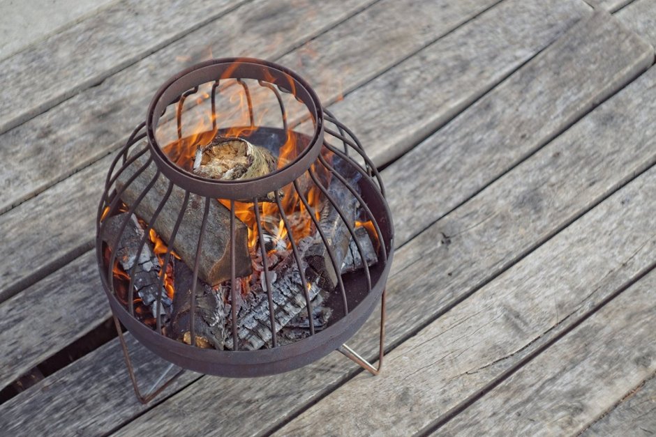 Керамическая костровая чаша