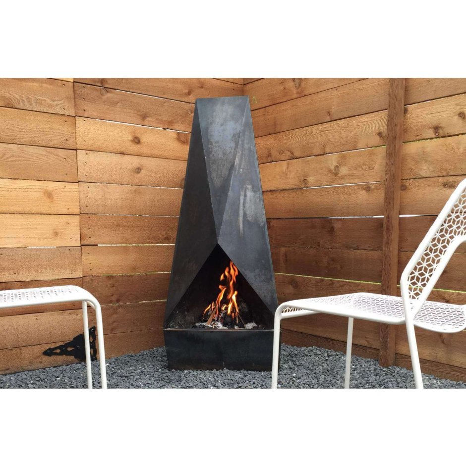 Уличный камин очаг