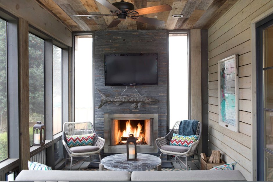 Шалле а горах интерьер